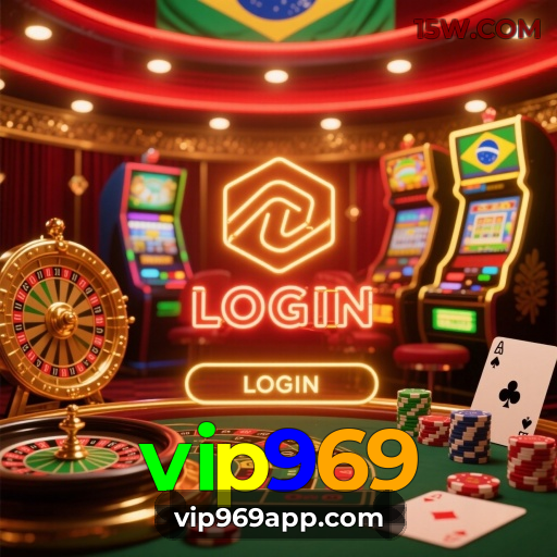 Streaming 4K no cassino ao vivo da vip969